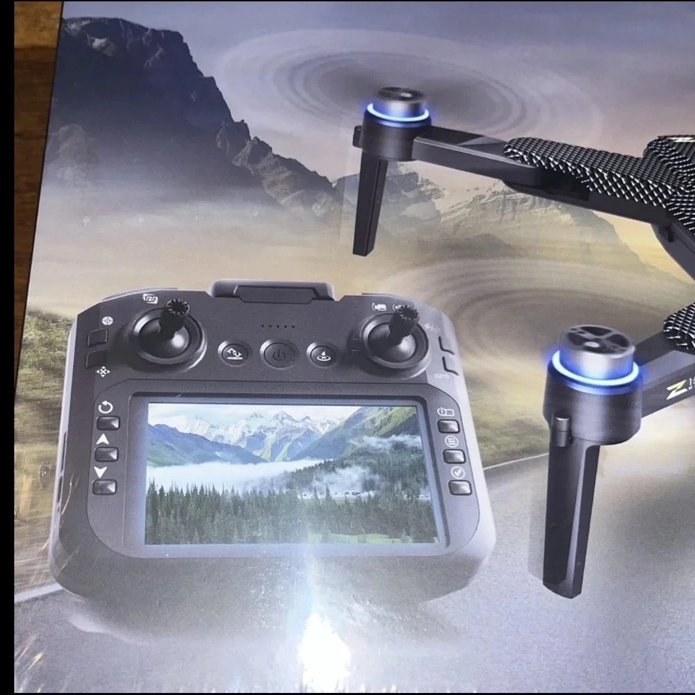 Drone W/Cinematic Camera Built In Screen, Remote, GPS,Auto Return A Phoenix X4
